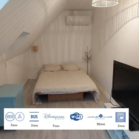 Homestay Confortables Proche Disneyland Paris Montry